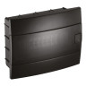 Щиток внутрішній 12 авт. чорний · HOROZ ELECTRIC · flush-mounted-12-av-black