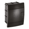 Щиток внутрішній 4 авт. чорний · HOROZ ELECTRIC · flush-mounted-4-av-black