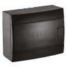 Щиток зовнішній 8 авт. чорний · HOROZ ELECTRIC · surface-mounted-8-av-black
