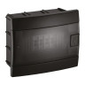 Щиток внутрішній 8 авт. чорний · HOROZ ELECTRIC · flush-mounted-8-av-black