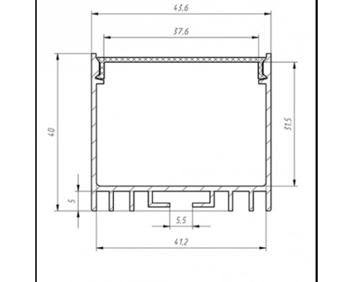ЛС40  профиль