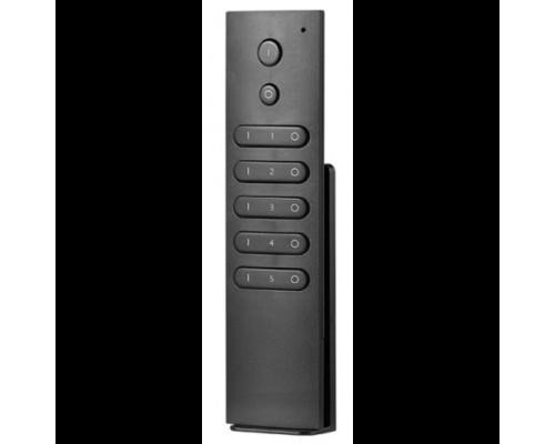 Світлодіодна люстра FORTUNE10-80 80W чорна