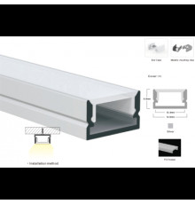 LP-SL143B -1м. рассеиватель (3м ламель)
