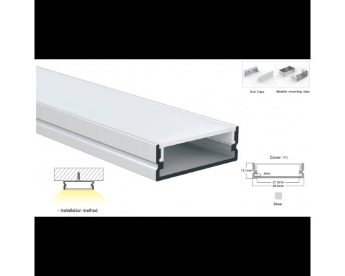 LP-SL265 -1м. ал. профиль ( 10.1 х 30)