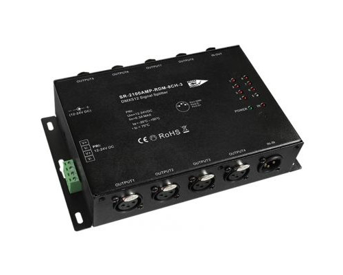 SR-2100AMP-RDM-8CH-5/3 DMX&RDM) сплиттер