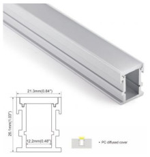 LP-SALP034 -1м. рассеиватель  (в ламелях по 2м)