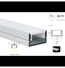 LP-SL143B -1м. рассеиватель (2м ламель)