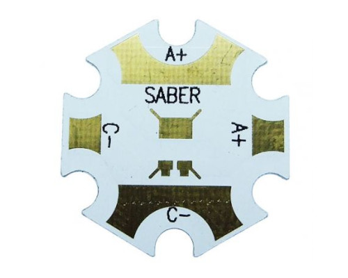 радіатор Star для світлодіодів Phenix (Rebel)