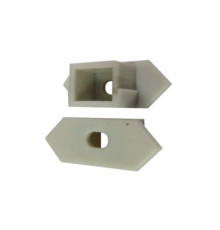 заглушка с отверстием на профиль CAB272