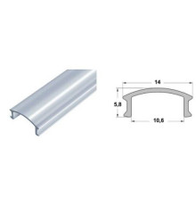 ЛРМ -1м. рассеиватель матовый (в ламелях по 2м)