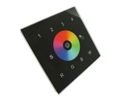 SR-2820-AC (B) панель /4 зоны, черный корпус/