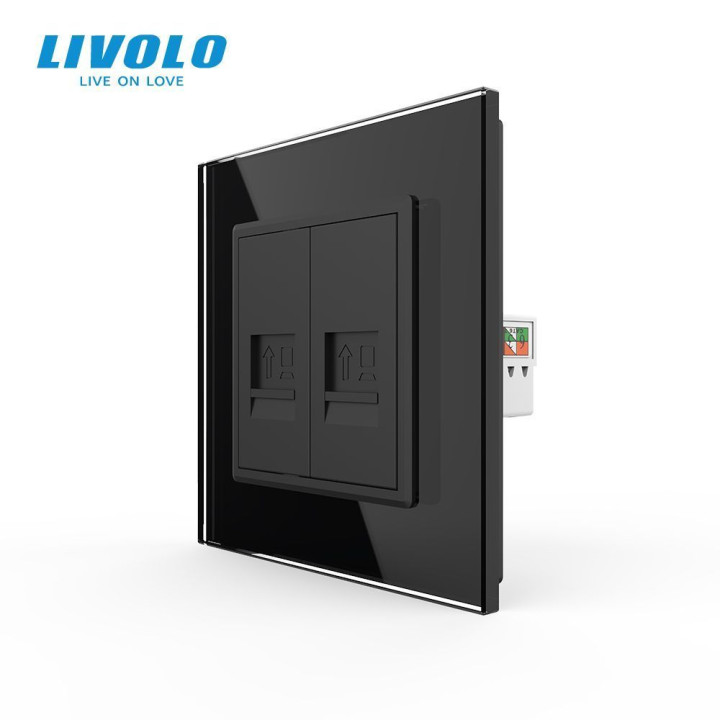 Розетка комп · LIVOLO · VL-C7FCCP/FCCP-2BP