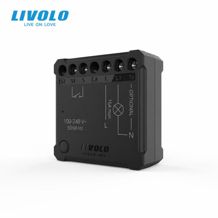 Розумне реле LIVOLO на 16A 230В, з керуванням зі смартфона · LIVOLO · VL-XE007