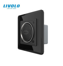 Bluetooth колонка LIVOLO чорна 2.5D скло