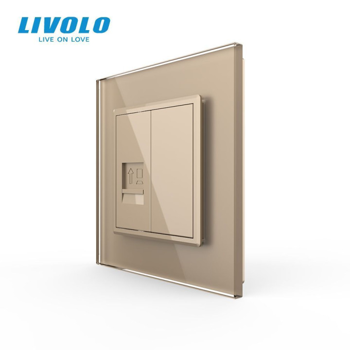 Розетка комп · LIVOLO · VL-C7FCCP/FCMB-2AP
