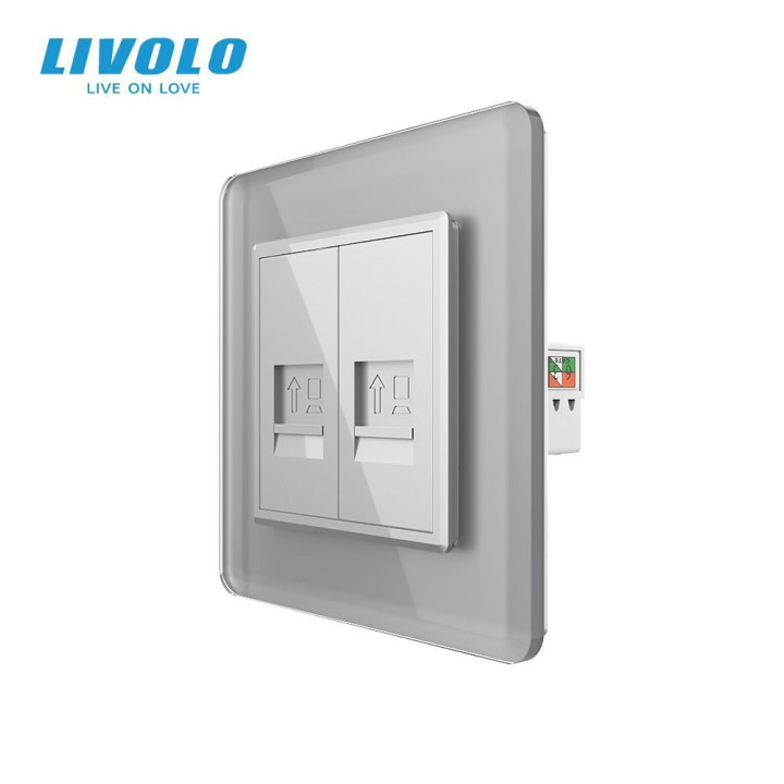 Розетка комп · LIVOLO · VL-C7FCCP/FCCP-2IS05