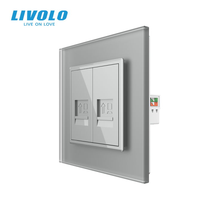 Розетка комп · LIVOLO · VL-C7FCCP/FCCP-2IS06