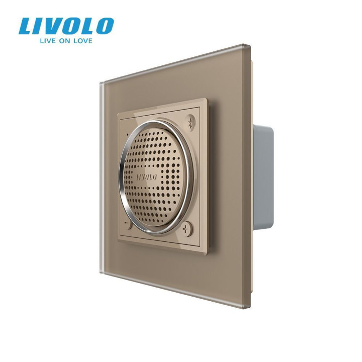 Bluetooth колонка LIVOLO золота матова скло · LIVOLO · VL-C7FCF-2AS06