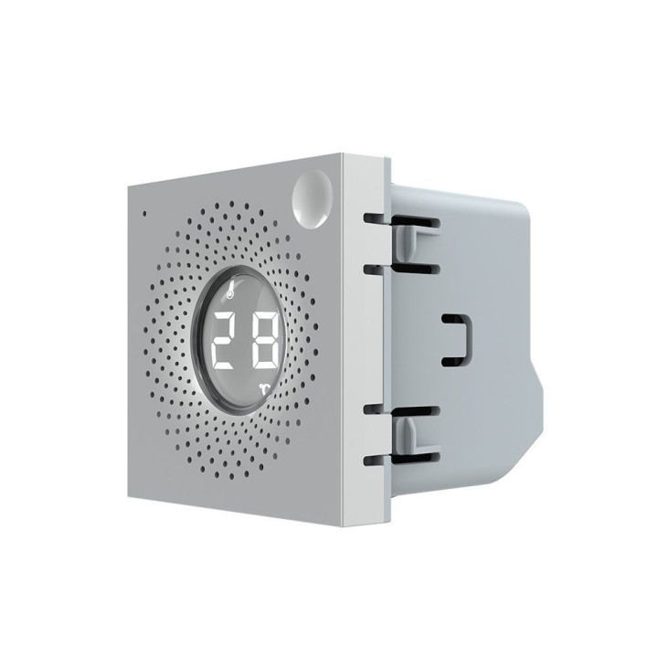 Розумний датчик температури та вологості ZigBee (термометр-гігрометр) LIVOLO, сірий, модуль без рамки (VL-FCEZ-2IP) · LIVOLO · VL-FCEZ-2IP