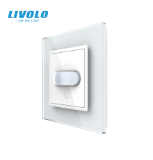 Бездротовий датчик руху LIVOLO білий
