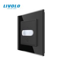 Бездротовий датчик руху LIVOLO чорний