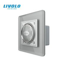 Bluetooth колонка LIVOLO сіра 2.5D скло