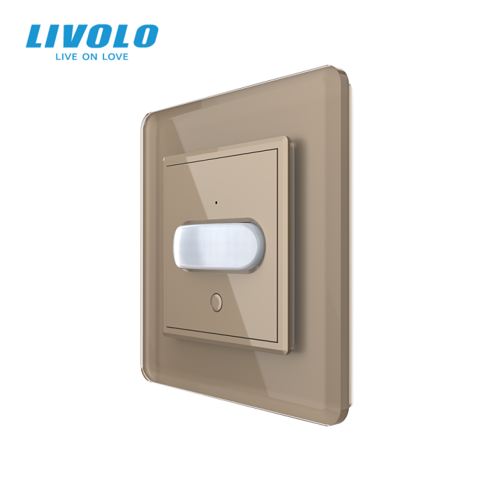 Бездротовий датчик руху LIVOLO золотий 2.5D · LIVOLO · VL-XU002-AS05