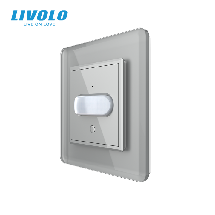 Бездротовий датчик руху LIVOLO сірий 2.5D · LIVOLO · VL-XU002-IS05