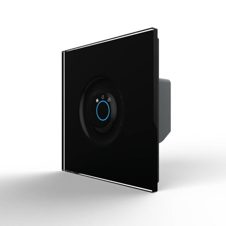 Контролер світлодіодної RGB стрічки Livolo чорний скло (VL-C7FCD-BP) · LIVOLO · VL-C7FCD-BP