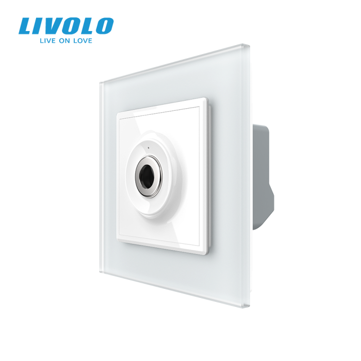 Бездотиковий вимикач 1 сенсор Livolo білий матовый Sense · LIVOLO · VL-C7FCU1-2WS06