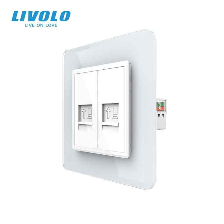 Розетка комп · LIVOLO · VL-C7FCCP/FCCP-2WS05