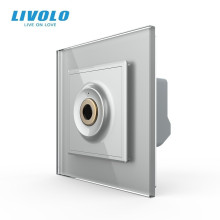 Бездотиковий вимикач 1 сенсор Livolo сірий Sense (VL-C7FCU1-2IP) · LIVOLO · VL-C7FCU1-2IP