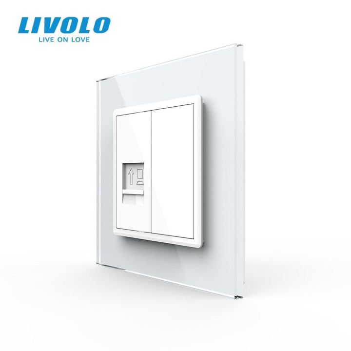 Розетка комп · LIVOLO · VL-C7FCCP/FCMB-2WP
