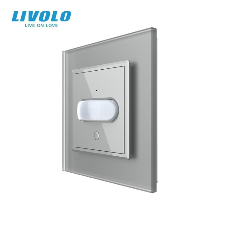 Бездротовий датчик руху LIVOLO сірий матовий · LIVOLO · VL-XU002-IS06
