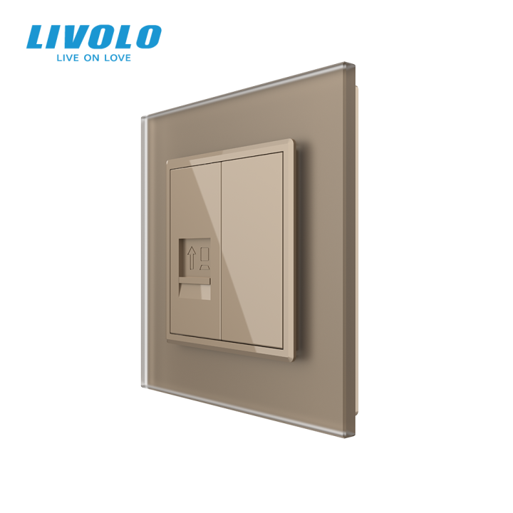 Розетка комп · LIVOLO · VL-C7FCCP/FCMB-2AS06