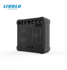 Розумний димер-реле LIVOLO для освітлення, 1 канал, 2 А, керування зі смартфона