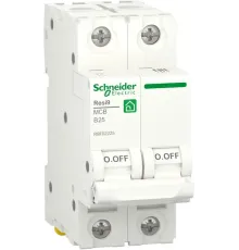 Диференціальний вимикач Schneider RESI9 2P 25А 30мA 6кA тип А