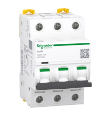 Автоматичний вимикач Schneider Electric Acti9 iC60N 3P 63A
