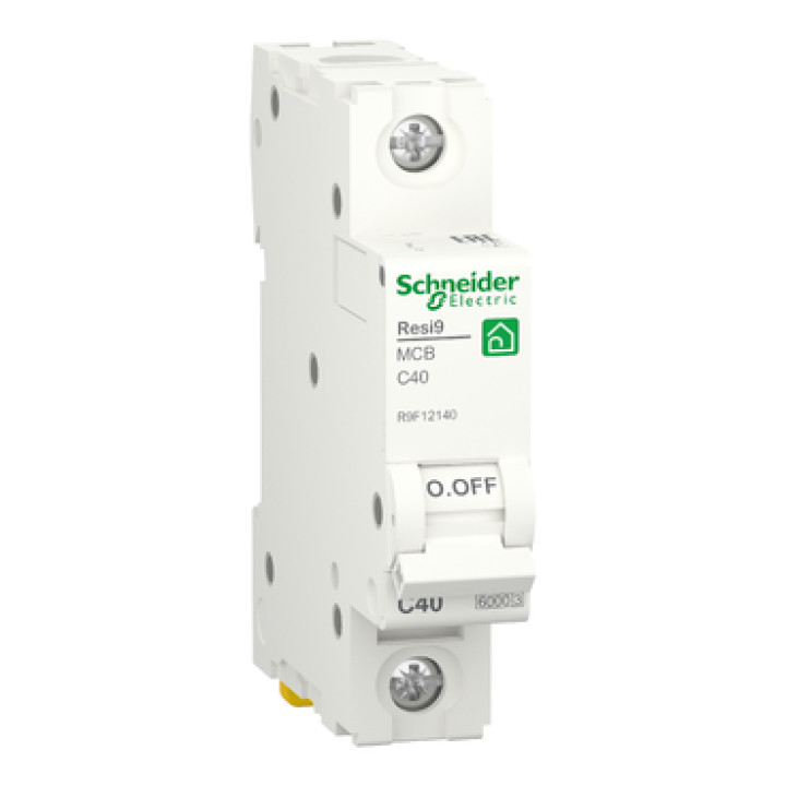 Автоматичний вимикач Schneider RESI9 1P 40A С 6кА · SCHNEIDER · uk/avtomaticheskij-vyklyuchatel-schneider-resi9-1p-40a-s-6ka-r9