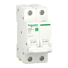 Автоматичний вимикач Schneider RESI9 2P 10A С 6кА · SCHNEIDER · uk/avtomaticheskij-vyklyuchatel-schneider-resi9-2p-10a-s-6ka-r9