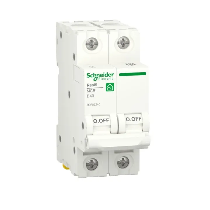 Автоматичний вимикач Schneider RESI9 2P 40A B 6кА · SCHNEIDER · uk/avtomaticheskij-vyklyuchatel-schneider-resi9-2p-40a-b-6ka-r9