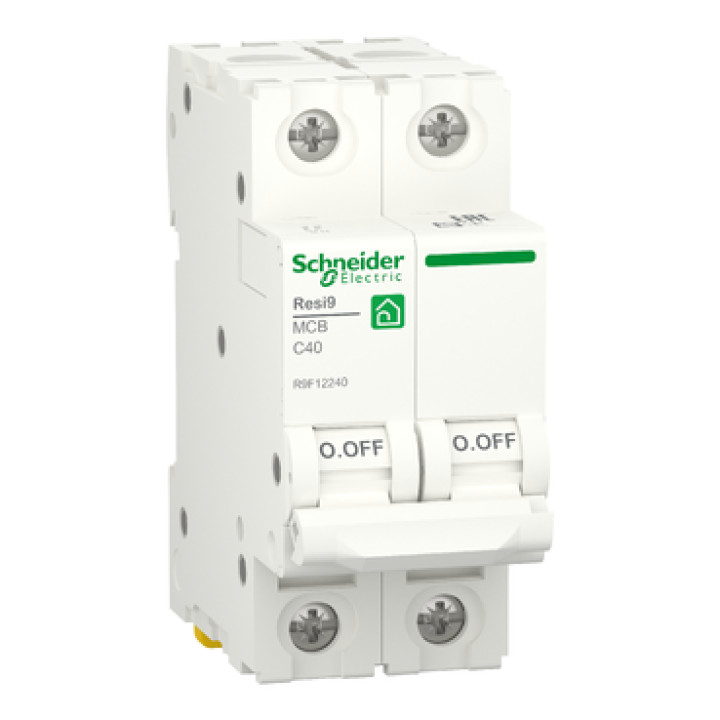 Автоматичний вимикач Schneider RESI9 2P 40A С 6кА · SCHNEIDER · uk/avtomaticheskij-vyklyuchatel-schneider-resi9-2p-40a-s-6ka-r9