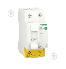 Диференціальне реле (ПЗВ) Schneider RESI9 2P 25A, 10 мA тип А