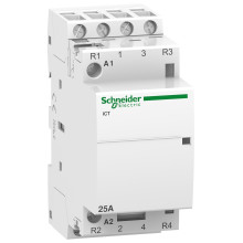 Контактор Schneider Electric A9C20838 Acti9 iCT, 4P, 2NO＋2NC, 25A, на DIN-рейку · Schneider Electric · schneider-electric-a9c20838