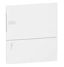 Щит Schneider Electric Mini Pragma 8 модулів врізний білі двері IP40