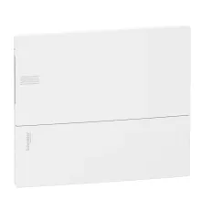Щит Schneider Electric Mini Pragma врізний білі двері 12 модулів