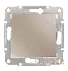 Заглушка Schneider Electric SDN5600168 Sedna, титан, пластик, для врізного монтажу