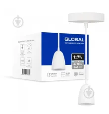 Світильник світлодіодний GPL-01C GLOBAL 7W 4100K білий