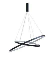 Підвісний світильник Kloodi KD-RG DUO 500/700 72W 3K BK Ring Giza Duo, 72 Вт, 3300 лм, 3000K