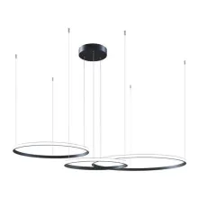 Підвісний світильник Kloodi KD-RG MULTI UP 500/700/900 126W 4K BK Ring Giza Multi Up, 126 Вт, 6300 лм, 4000K